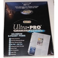 Ultra Pro - 100  Pages of Platinum Series 9 Pockets Binder Sheets